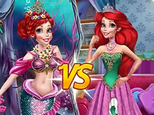 Hra Mermaid vs Princess online