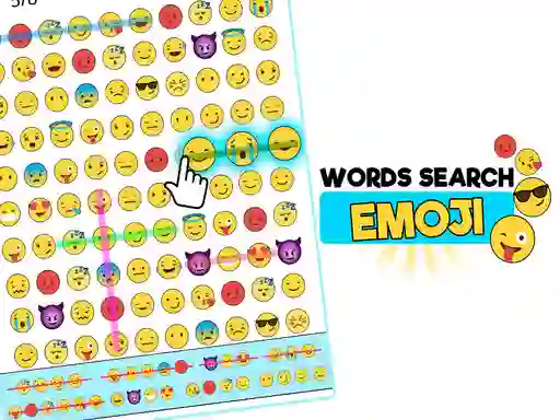 Hra Word Search Emoji Edition online