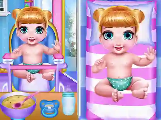Hra Princess New Born Twins Baby Care online
