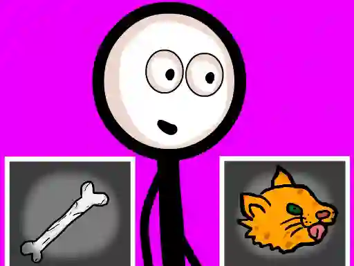 Hra Stickman Choosing actions online
