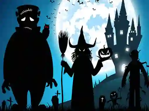 Hra Crazy Halloween Memory online