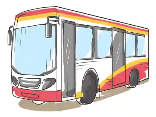 Hra Cartoon Bus Slide online