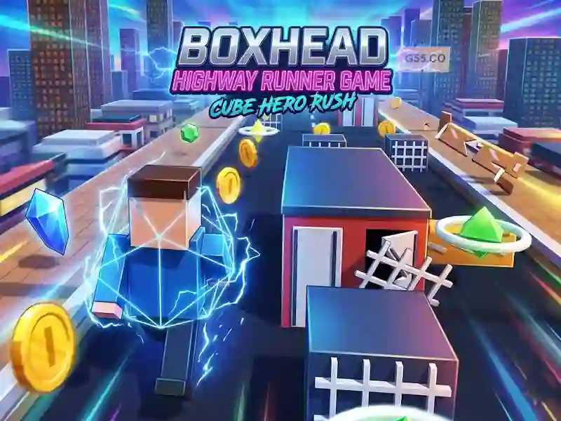 Hra Boxhead Highway Runner Game online
