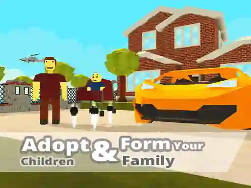 Hra KOGAMA Adopt Children and Form Your Family online