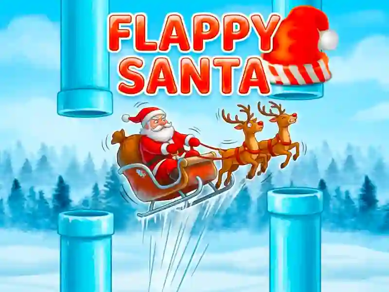 Hra Flappy Santa online
