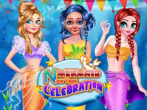Hra Mermaid New Year Celebration online
