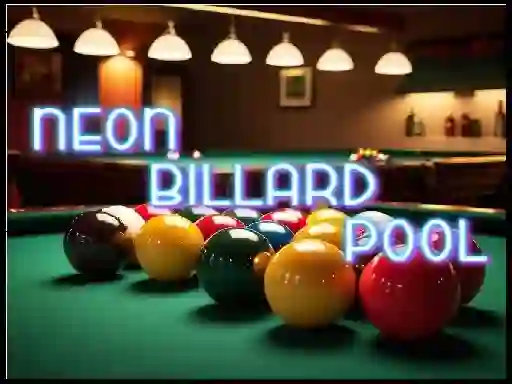 Hra Neon Billard Pool online