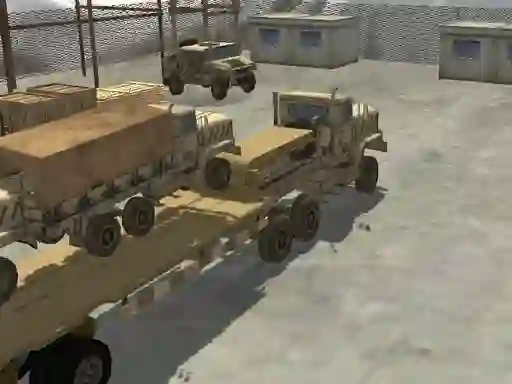 Hra Transport Army vehicle truck driving online