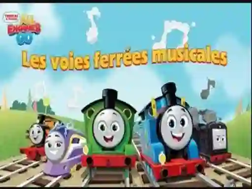 Hra Thomas All Engines Go: Les Voies Ferr?es Musicales online