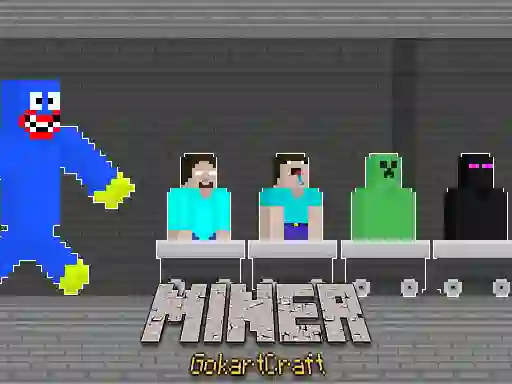 Hra Miner GokartCraft online