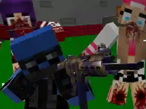 Hra Blocky Combat Special Forces: Zombie Apocalypse online