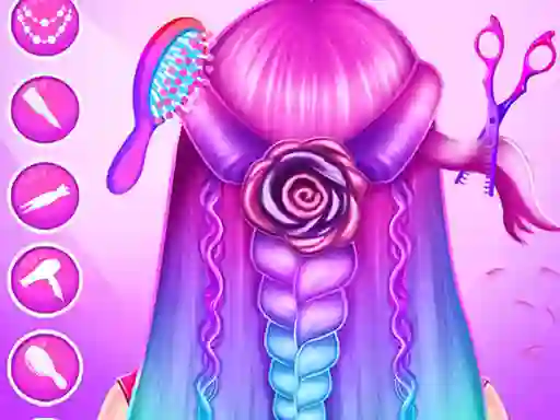 Hra Braid Hair Salon Girls online