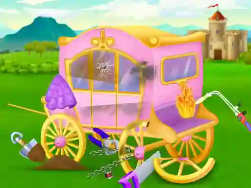 Hra Princess Castle Cleaning online