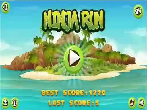 Hra Ninja Run online
