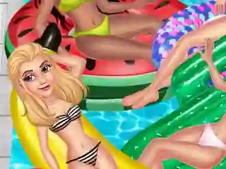 Hra Princess Pool Party Floats online