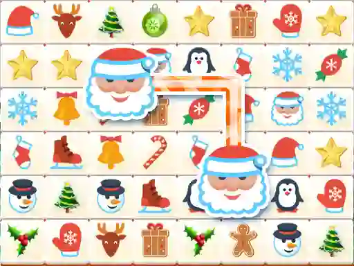 Hra Onet Winter Christmas Mahjong online