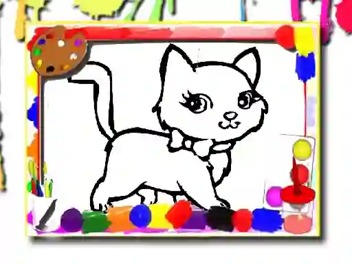 Hra Sweet Cats Coloring online