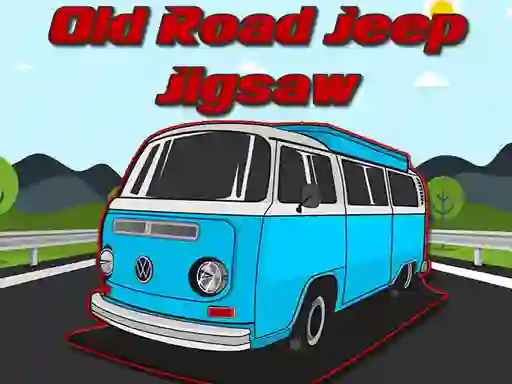 Hra Old Road Jeep Jigsaw online