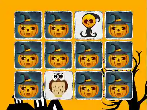 Hra Kids Memory Game Halloween online