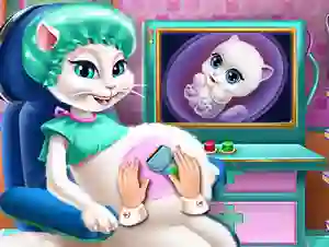 Hra Kitty Pregnant Check-up online