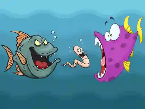 Hra Angry Fish Coloring online