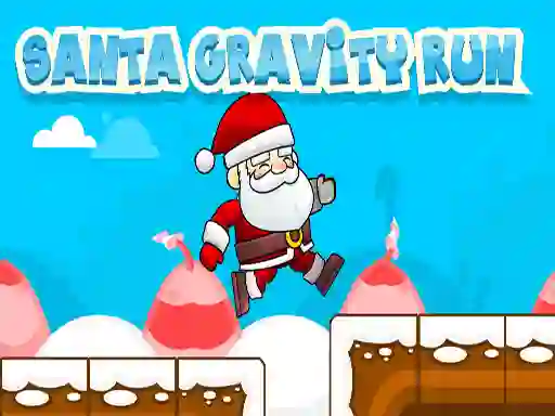 Hra Santa Gravity Run online