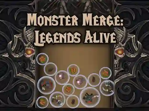 Hra Monster Merge Legends Alive online