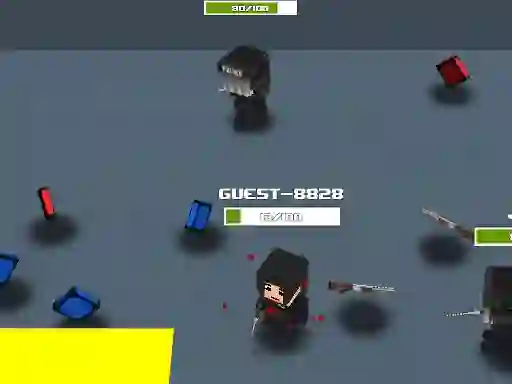 Hra Top Shooter io online
