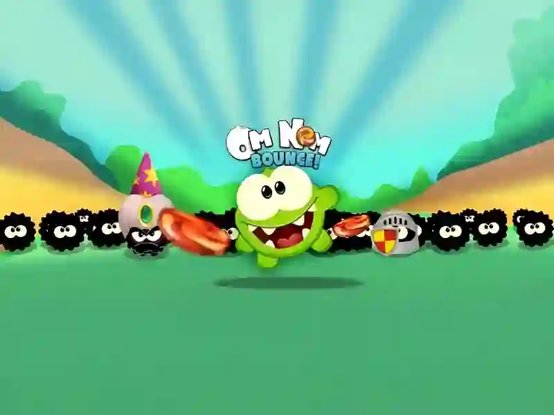 Hra Om Nom Bounce online