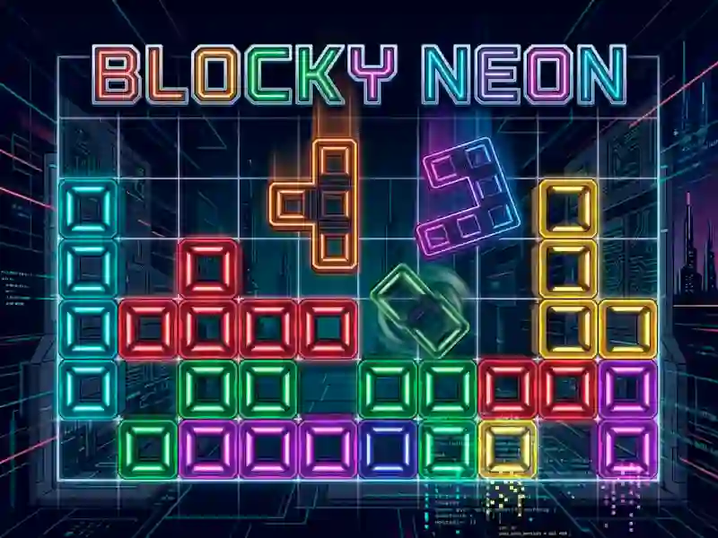 Hra Blocky Neon online