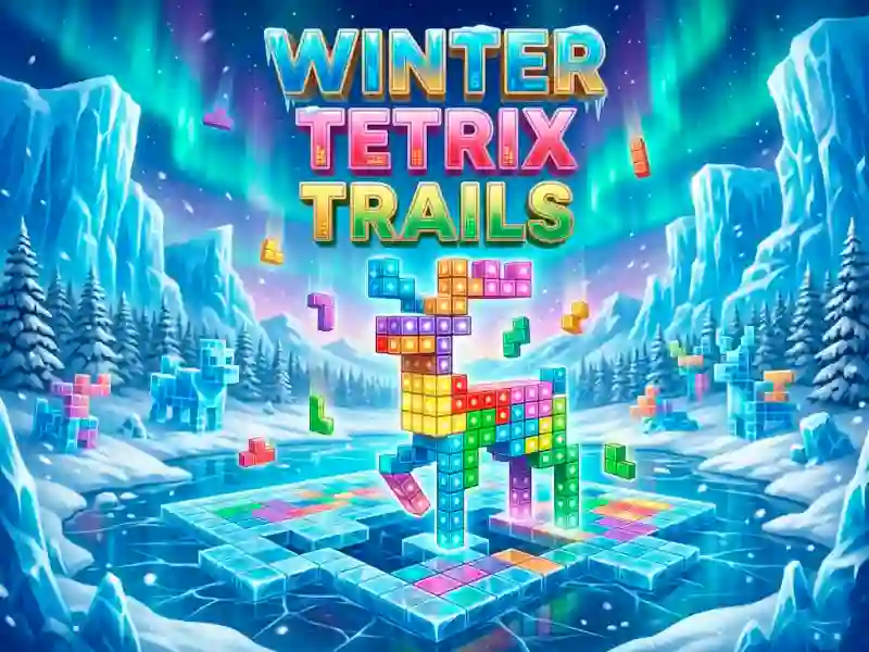 Hra Winter Tetrix Trails online