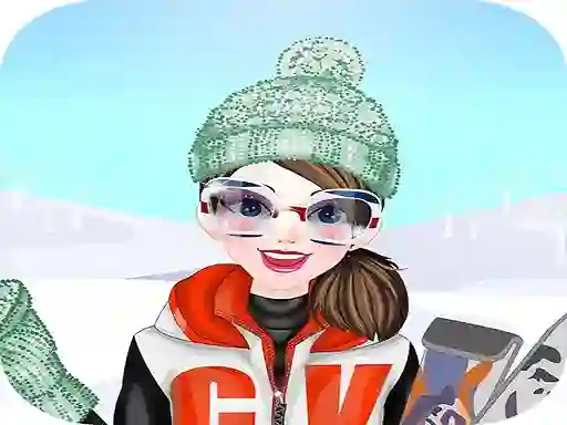 Hra Happy Ski Dressup online