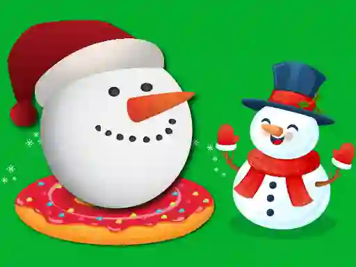 Hra Flappy Snowball Xmas online