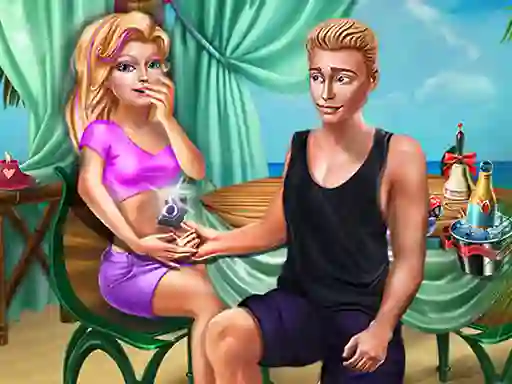 Hra Ellie Beach Proposal online