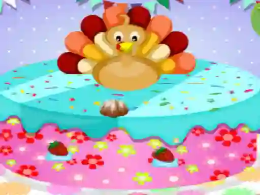 Hra Happy Thanksgiving Cake Master online