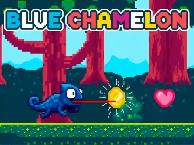 Hra Blue Chameleon online