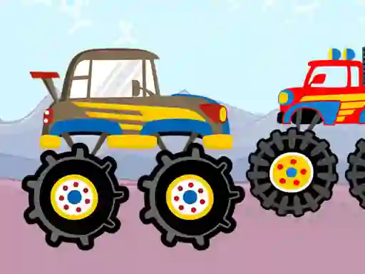 Hra Fun Monster Trucks Jigsaw online