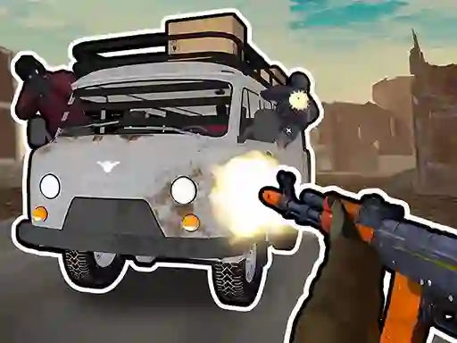 Hra Road Chase. Shooter Realistic Guns online