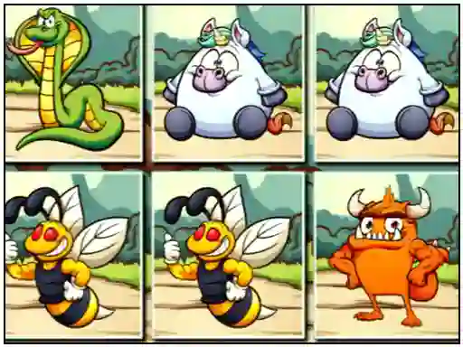 Hra Animals Memo Match online