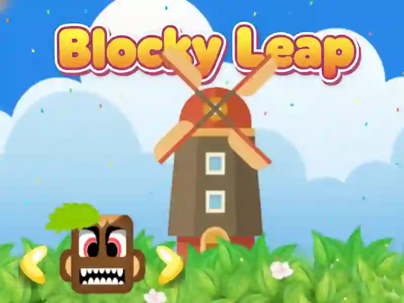 Hra Blocky Leap online