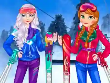 Hra Princesses At Ski online