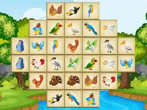 Hra Birds Mahjong Deluxe online
