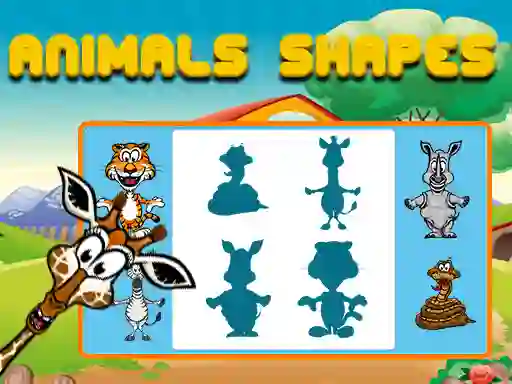 Hra Animals Shapes online
