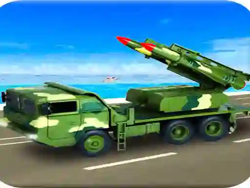 Hra Us Army Missile Attack Army Truck Driving Games online