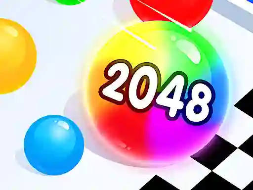 Hra Ball Merge 2048 online