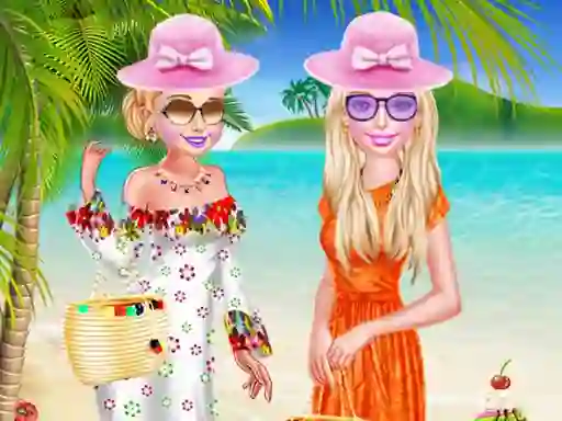 Hra BFF Spring Beach Holiday online