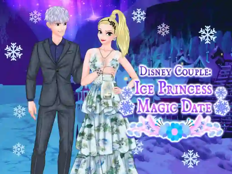 Hra Ice Couple Princess Magic Date online