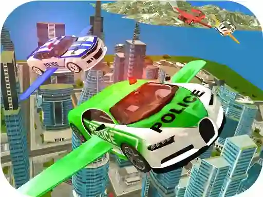 Hra Flying Police Car Simulator online