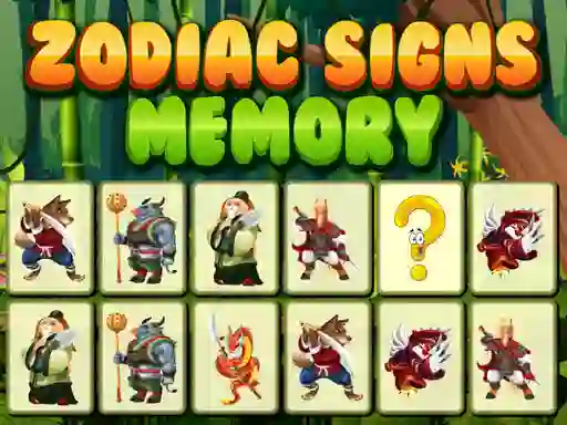 Hra Zodiac Signs Memory online