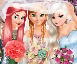 Hra Bride and Bridesmaides Dress up online